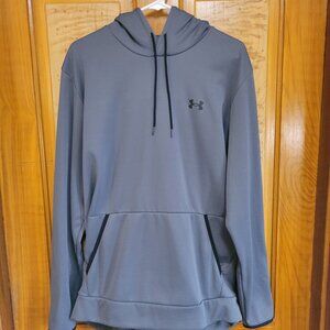 Under Armour Men's Armour Fleece Hoodie Grey XL Performance